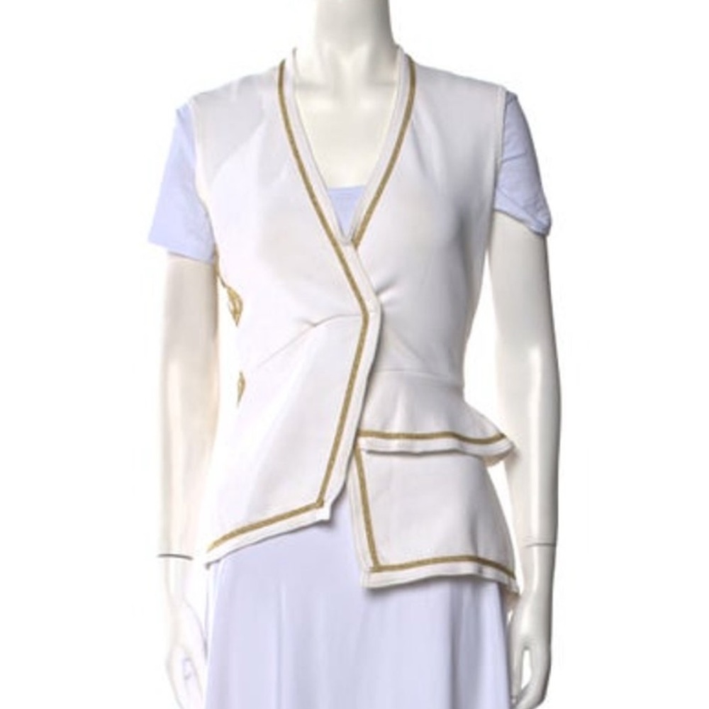 Givenchy V-neck Embroidered Top